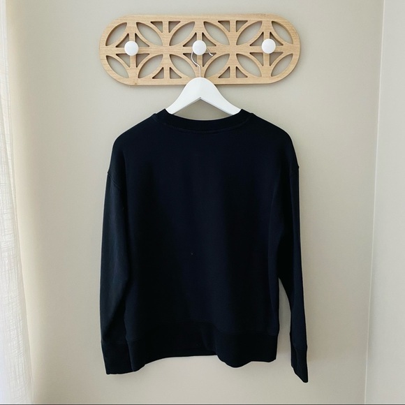 Athleta Pullover Sweater Black Sz XS - Picture 6 of 8